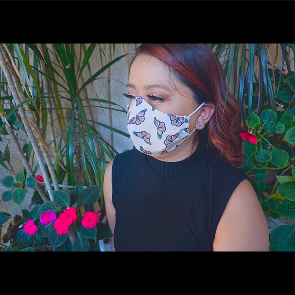 Handmade Monarch Mask 😷 - Picture 2 of 5